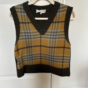 Sea New York never worn plaid vest, SO beautiful but just haven't worn it!